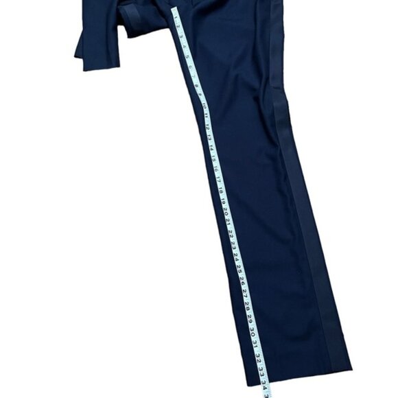 NWT Ralph Lauren Purple Label Trousers Pants in Navy Size 6 - Picture 6 of 11